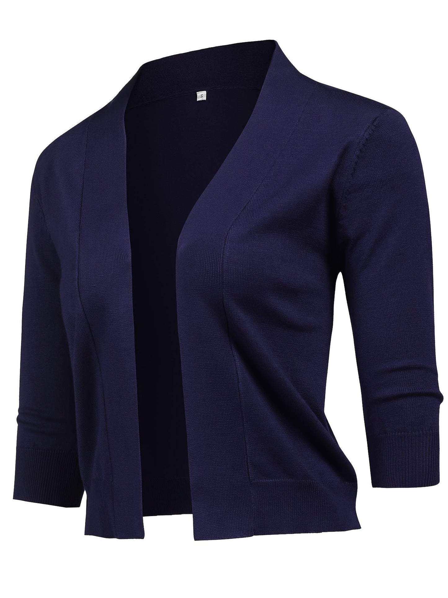 Unisex Cardigan - Floral detail view