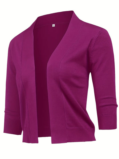 Unisex Cardigan - Floral – Blue option – view 3