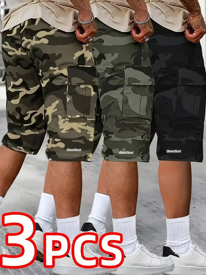 Unisex Cargo Shorts - Printed 3 – view 15