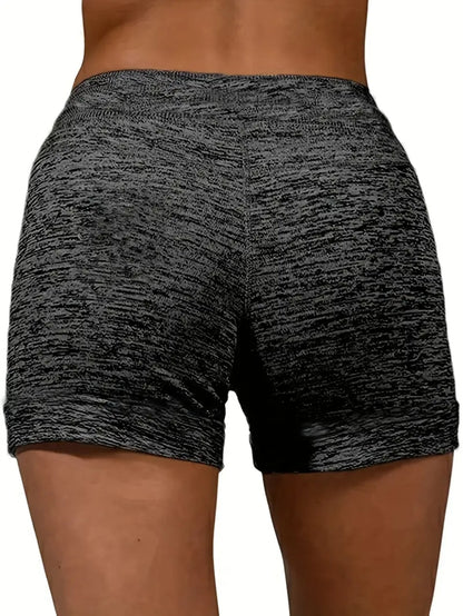 Unisex Casual Shorts - Printed – Black / Dark Gray detail view