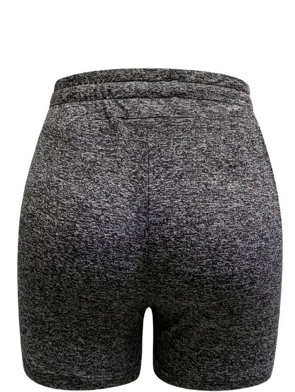 Unisex Casual Shorts - Printed – Black / Dark Gray detail view