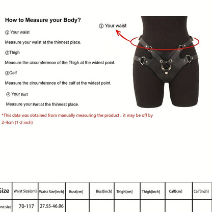 Unisex Costume – Strap Harness Sexy Harness Belt Strap On Adjustable Party Cosplay – view 9