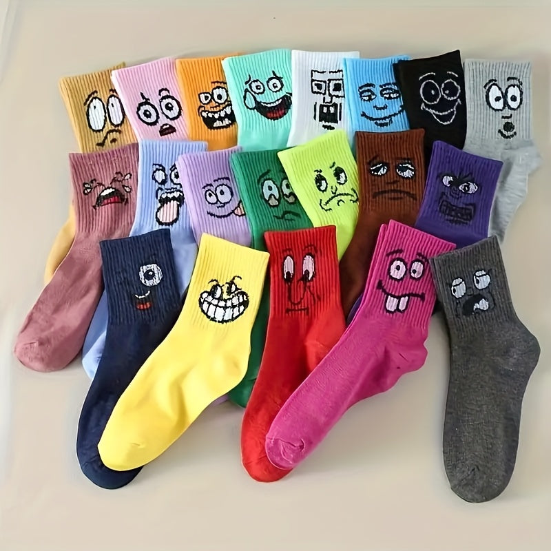 Unisex Cute Print Socks - 10-Pair Pack – view 2