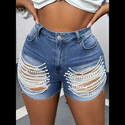 Unisex Denim Shorts – Sizes 4XL–5XL detail view
