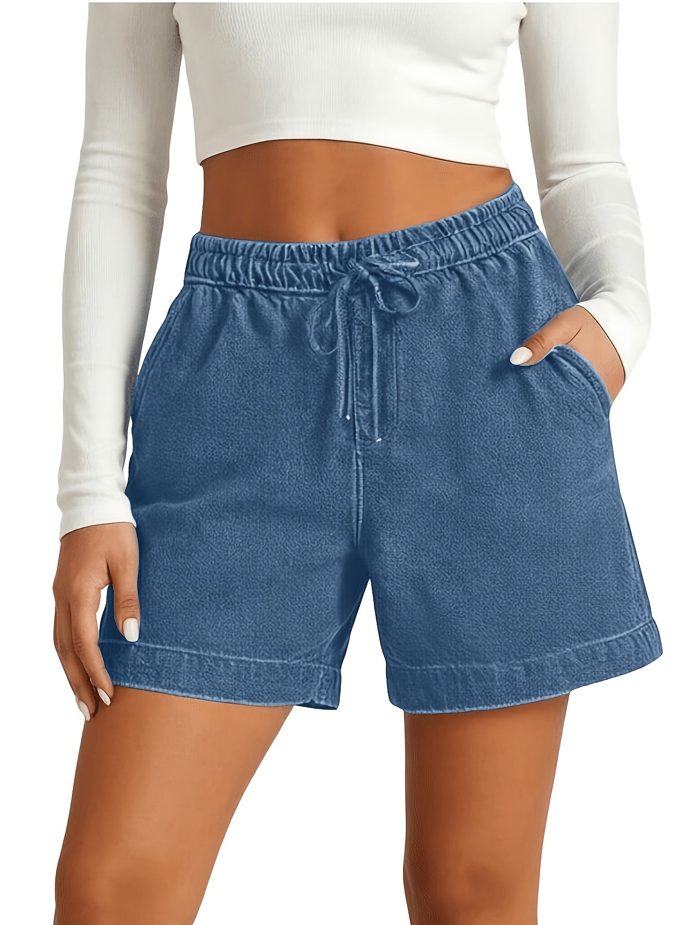 Unisex Denim Shorts – Sizes S–XXL detail view