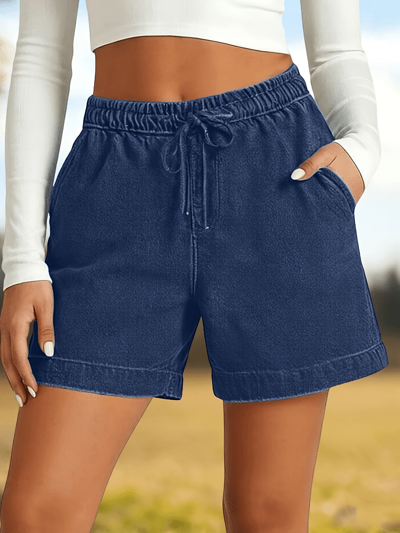Unisex Denim Shorts – Sizes S–XXL detail view
