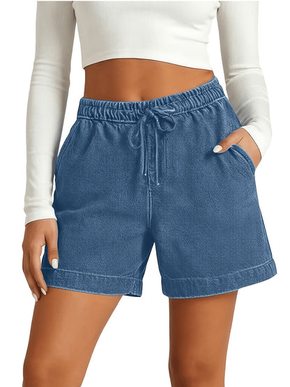 Unisex Denim Shorts – Sizes S–XXL – Blue option – view 4