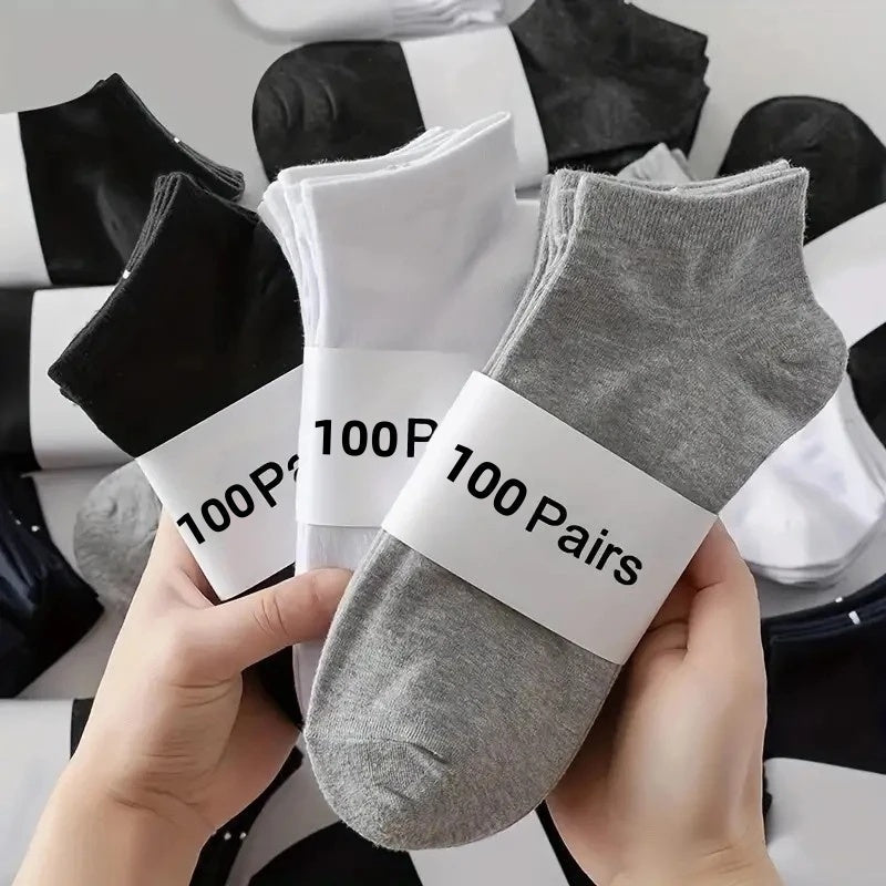 Unisex Everyday Socks - 100-Pair Pack – main product image