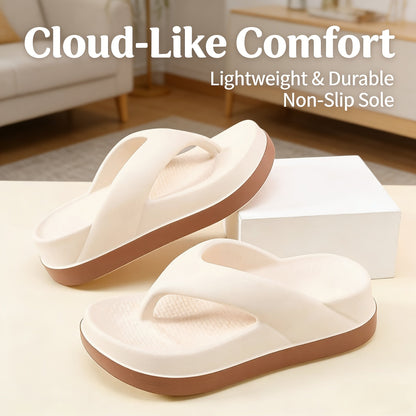 Unisex Flip Flops – Non-Slip Platform for Outdoor & – main product image
