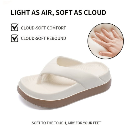Unisex Flip Flops – Non-Slip Platform for Outdoor & – view 5