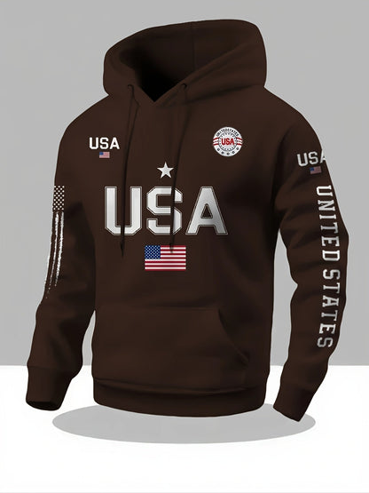 Unisex Graphic Print Hoodie - Regular Fit detail view