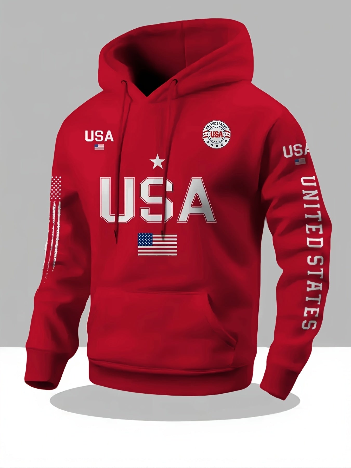 Unisex Graphic Print Hoodie - Regular Fit detail view