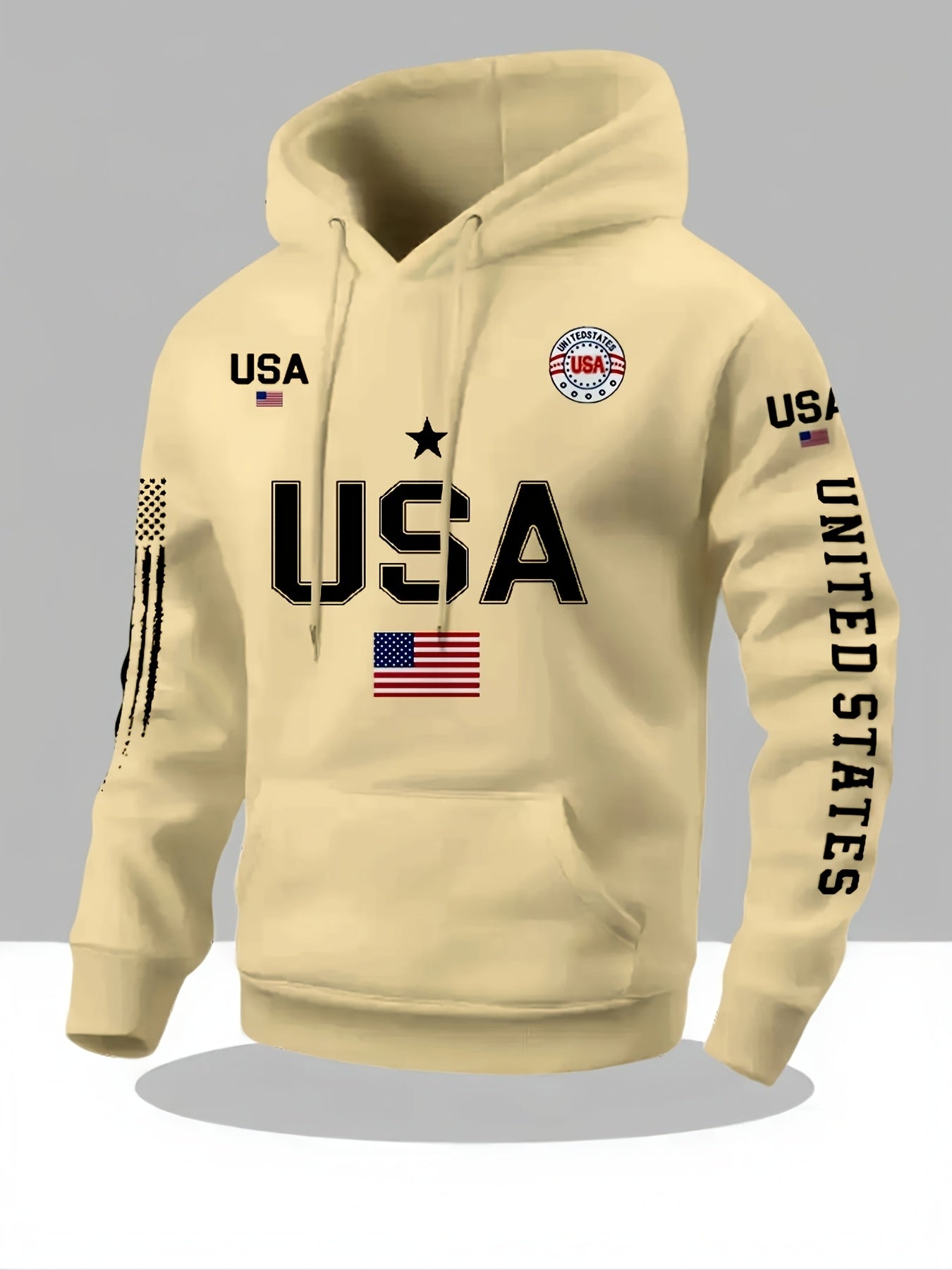 Unisex Graphic Print Hoodie - Regular Fit detail view