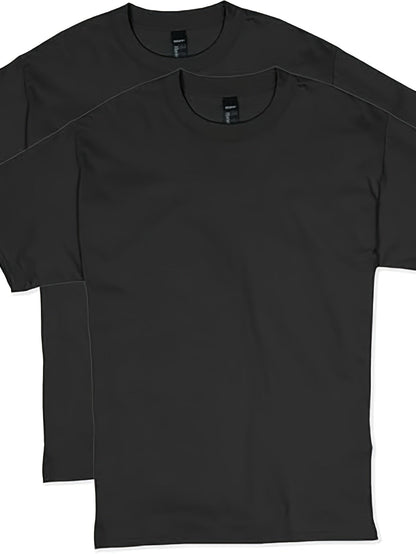 Unisex Graphic Print T-Shirt - Short Sleeve – Black Cotton Printed – view 6