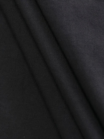 Unisex Graphic Print T-Shirt - Short Sleeve – Black / Sizes 1XL–5XL detail view