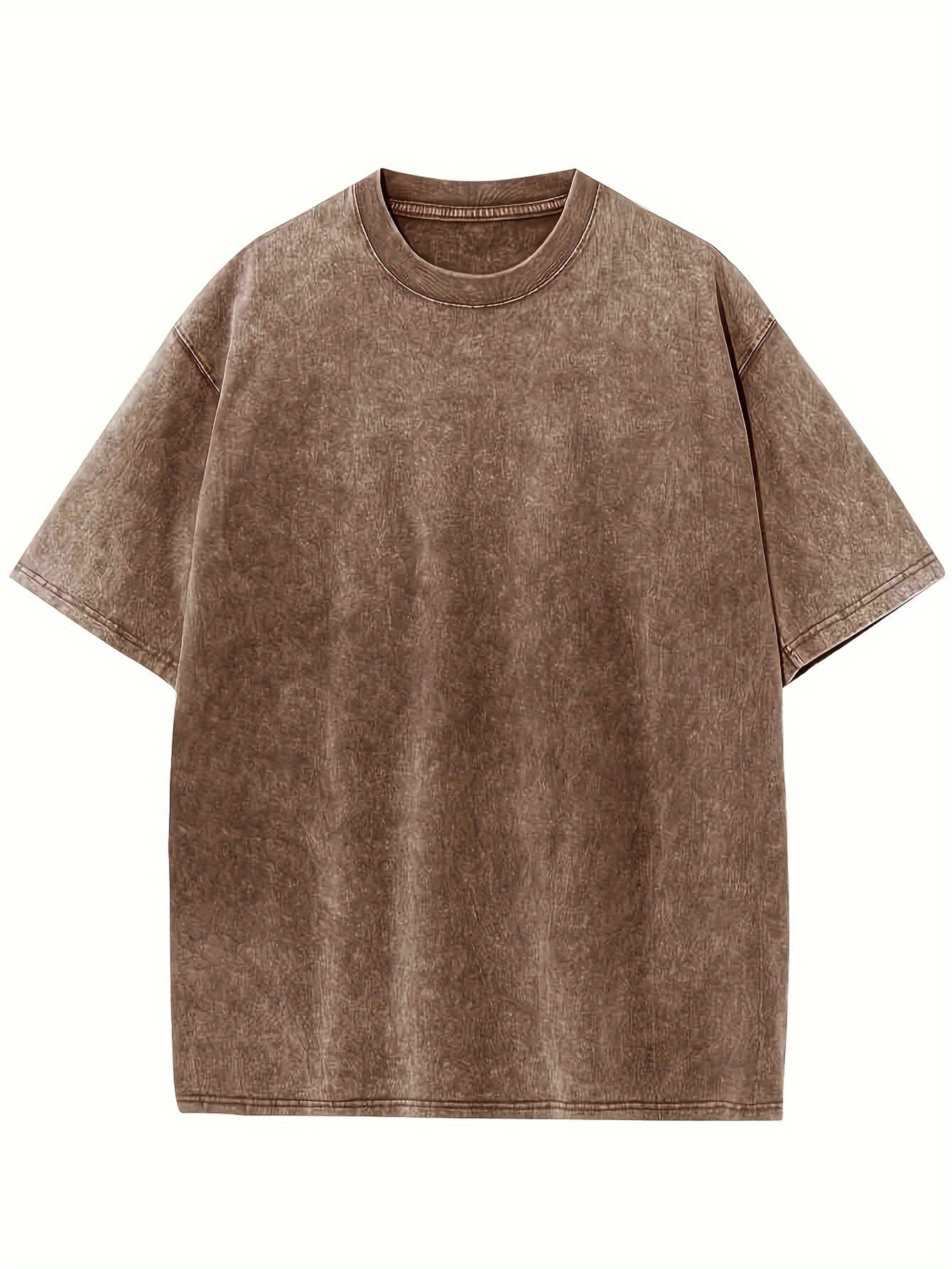 Unisex Graphic Print T-Shirt - Short Sleeve – Khaki – view 6