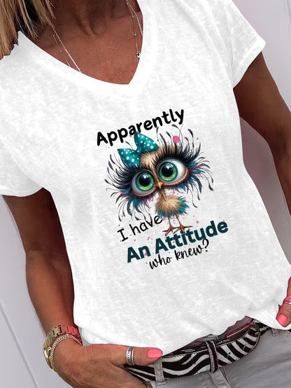 Unisex Graphic Print T-Shirt - Short Sleeve – Orange / Purple detail view