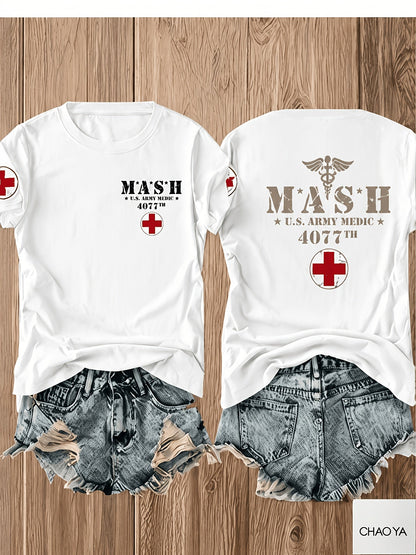 Unisex Graphic Print T-Shirt - Short Sleeve – Sizes 0XL–3XL detail view