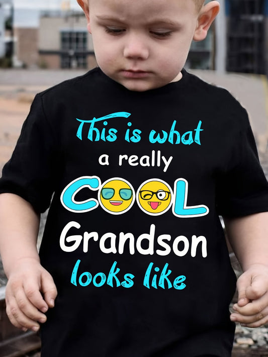 Unisex Graphic Print T-Shirt - Short Sleeve – Sizes 1-2Y–13Y – Black option – main product image