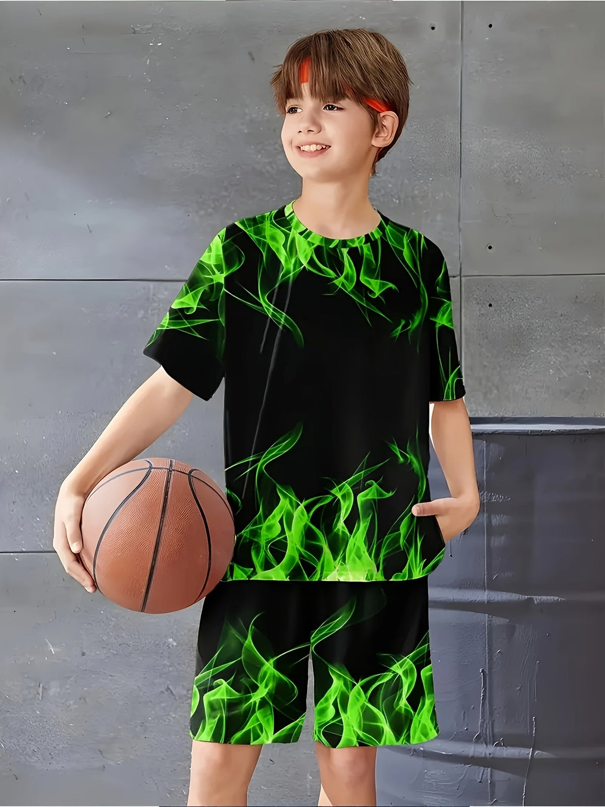 Unisex Graphic Print T-Shirt - Short Sleeve – Sizes 4-5Y–11-12Y – view 7