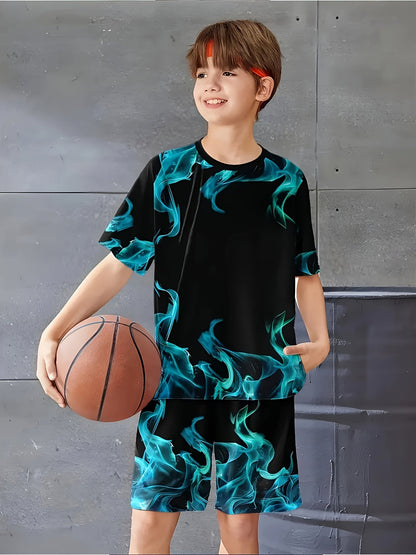 Unisex Graphic Print T-Shirt - Short Sleeve – Sizes 4-5Y–11-12Y – view 9