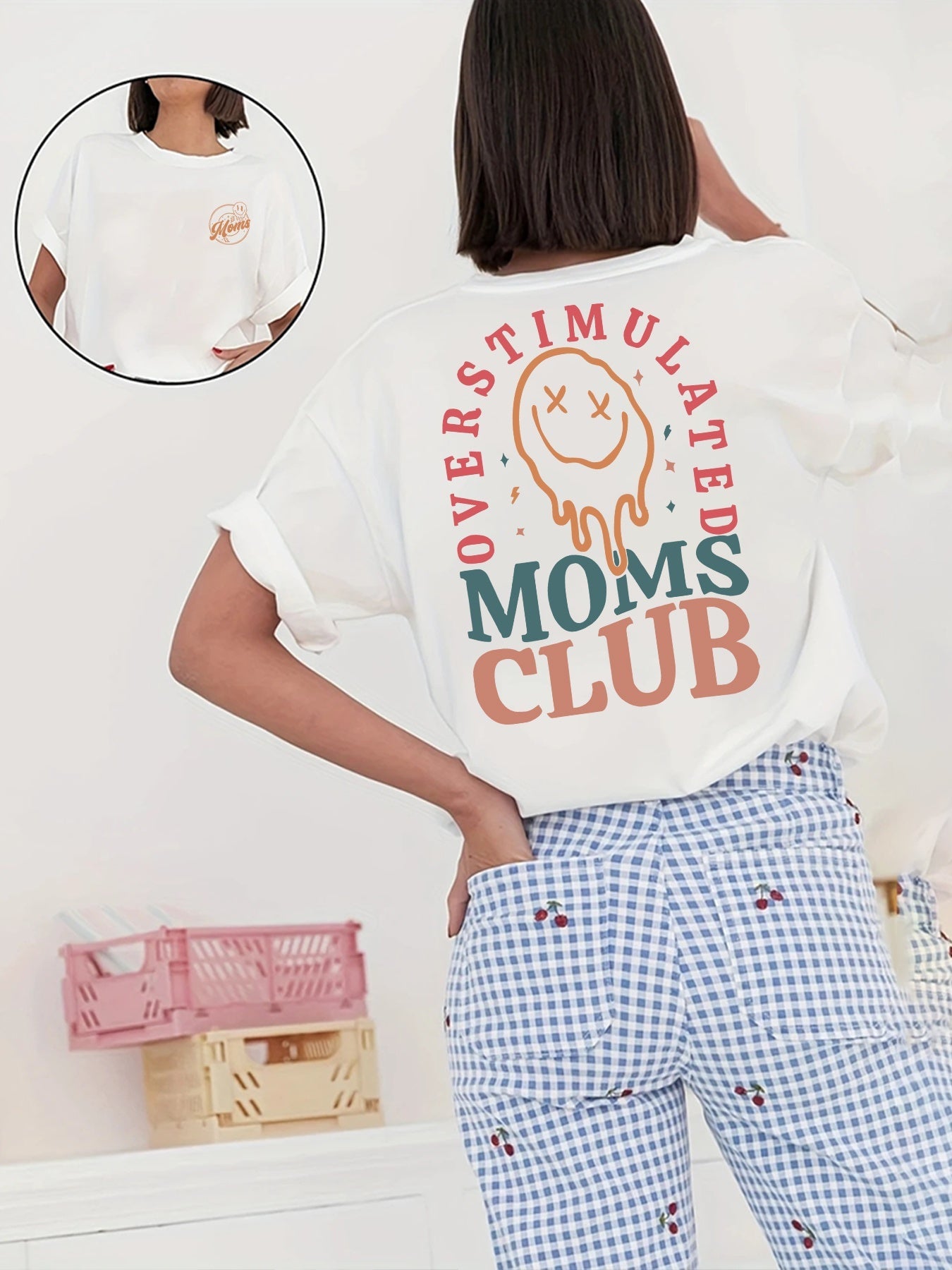 Unisex Graphic Print T-Shirt - Short Sleeve – Sizes S–XXL / 8-Variant Selection – White option – view 2