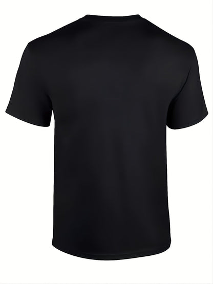 Unisex Graphic T-Shirt – Black Graphic Design 04933 – view 2