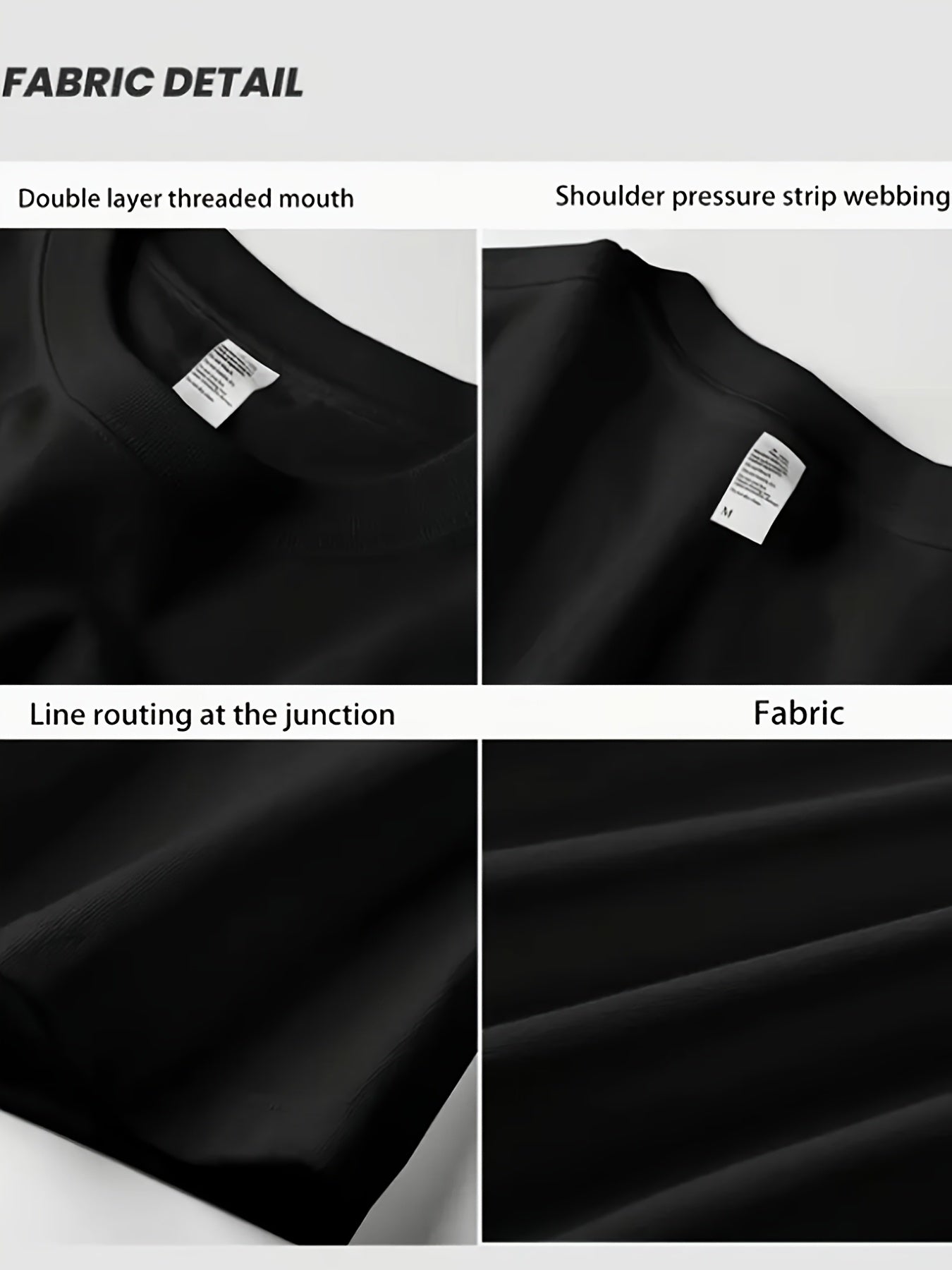 Unisex Graphic T-Shirt – Black Graphic Design 04933 – view 4