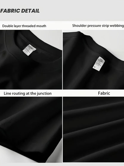 Unisex Graphic T-Shirt – Black Graphic Design 04933 – view 4