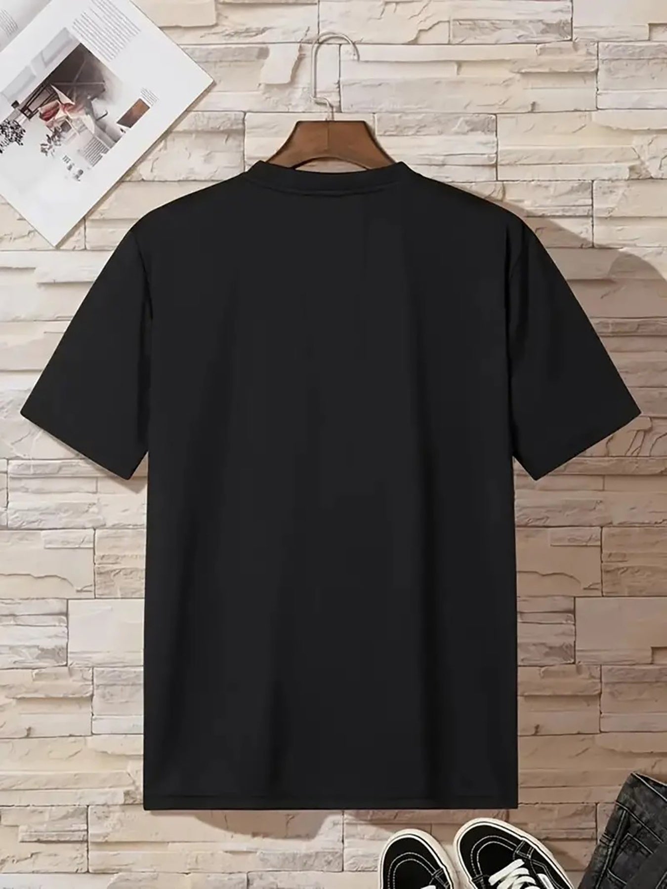 Unisex Graphic T-Shirt - Graphic – Black 2 – view 7