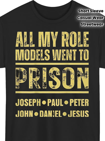 Unisex Graphic T-Shirt - Graphic Short Sleeve – Black / Sizes 1XL–5XL – view 18