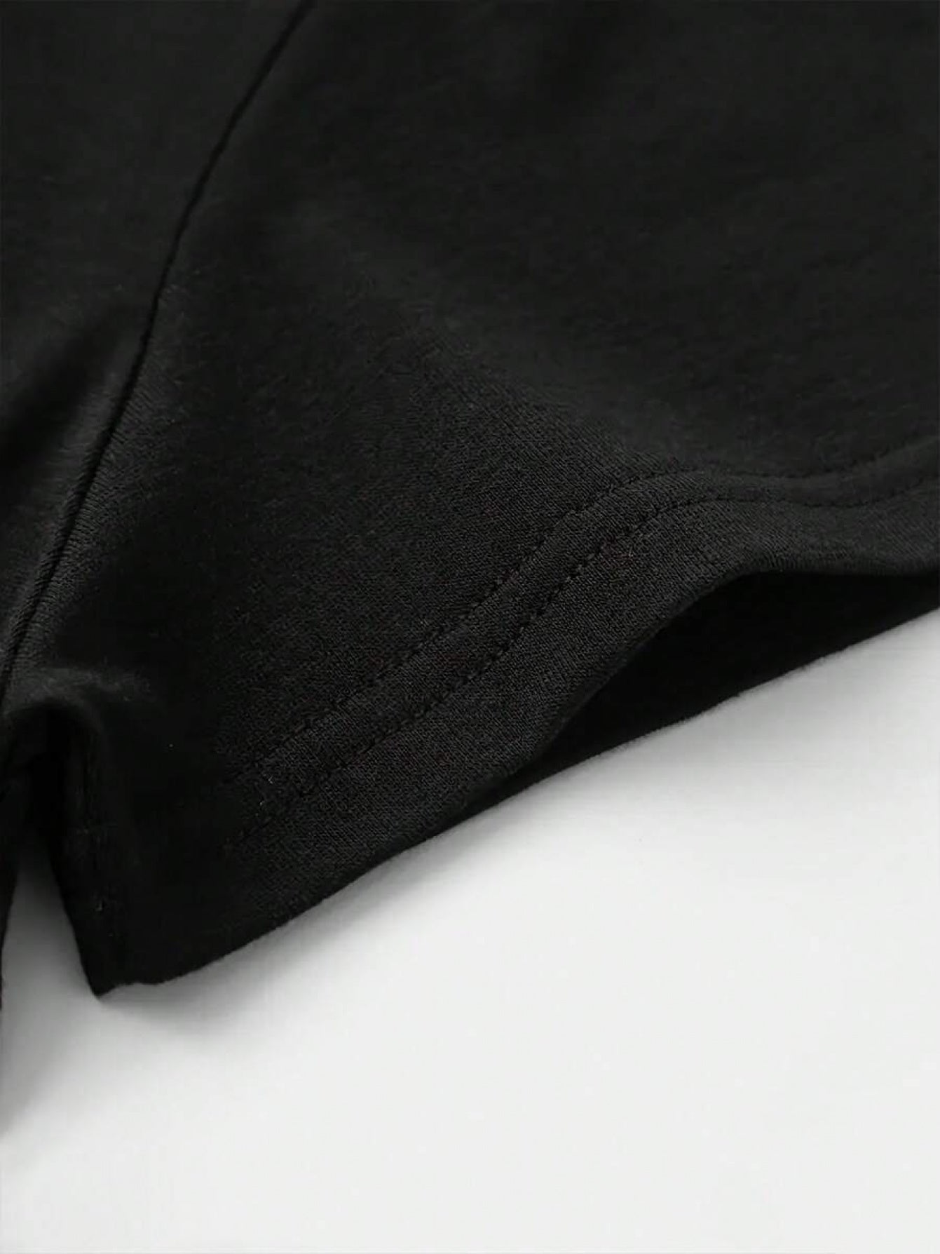 Unisex Graphic T-Shirt - Graphic Short Sleeve – White / Black detail view