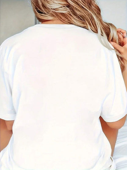 Unisex Graphic T-Shirt - Graphic Short Sleeve – White / Black – view 10