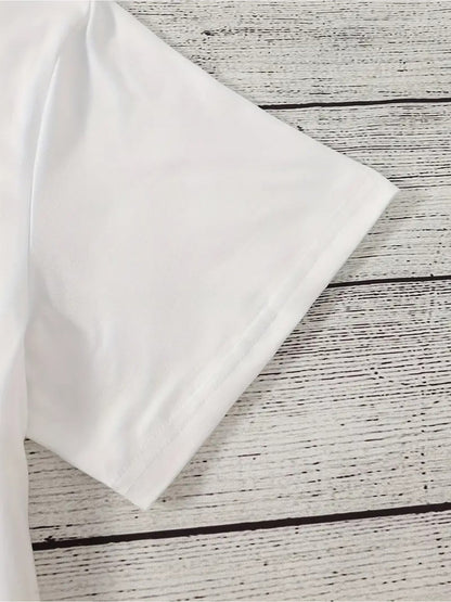 Unisex Graphic T-Shirt - Solid Color detail view