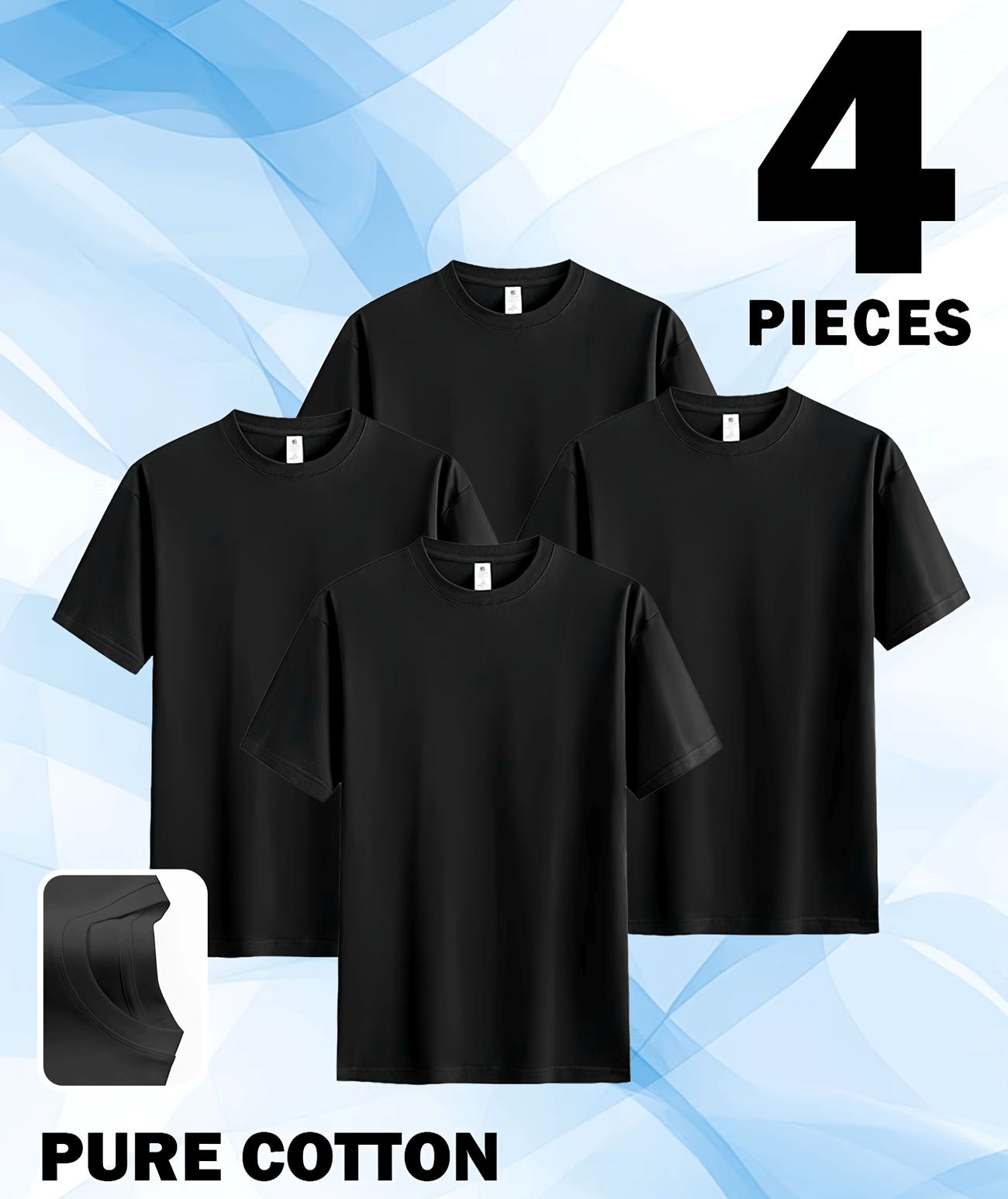 Unisex Graphic T-Shirt – White Cotton – view 9