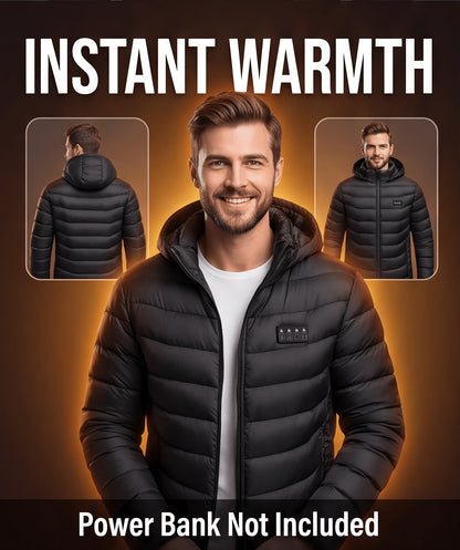 Unisex Heated Pullover Jacket – Black Colorway 42789 – view 7