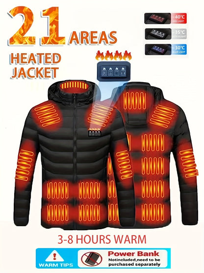 Unisex Heated Pullover Jacket – Sizes S–XXL – view 2