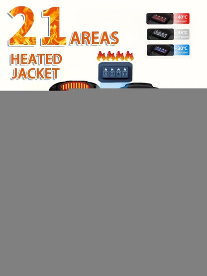 Unisex Heated Pullover Jacket – Sizes S–XXL – view 9