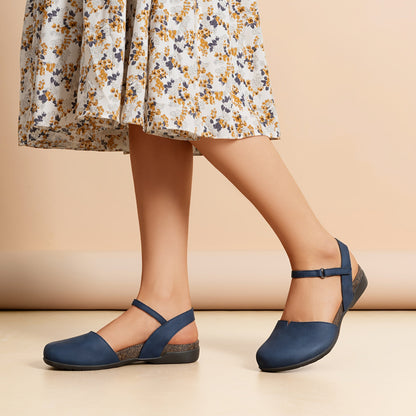 Unisex Heeled Sandals - Cushioned Comfort – view 2