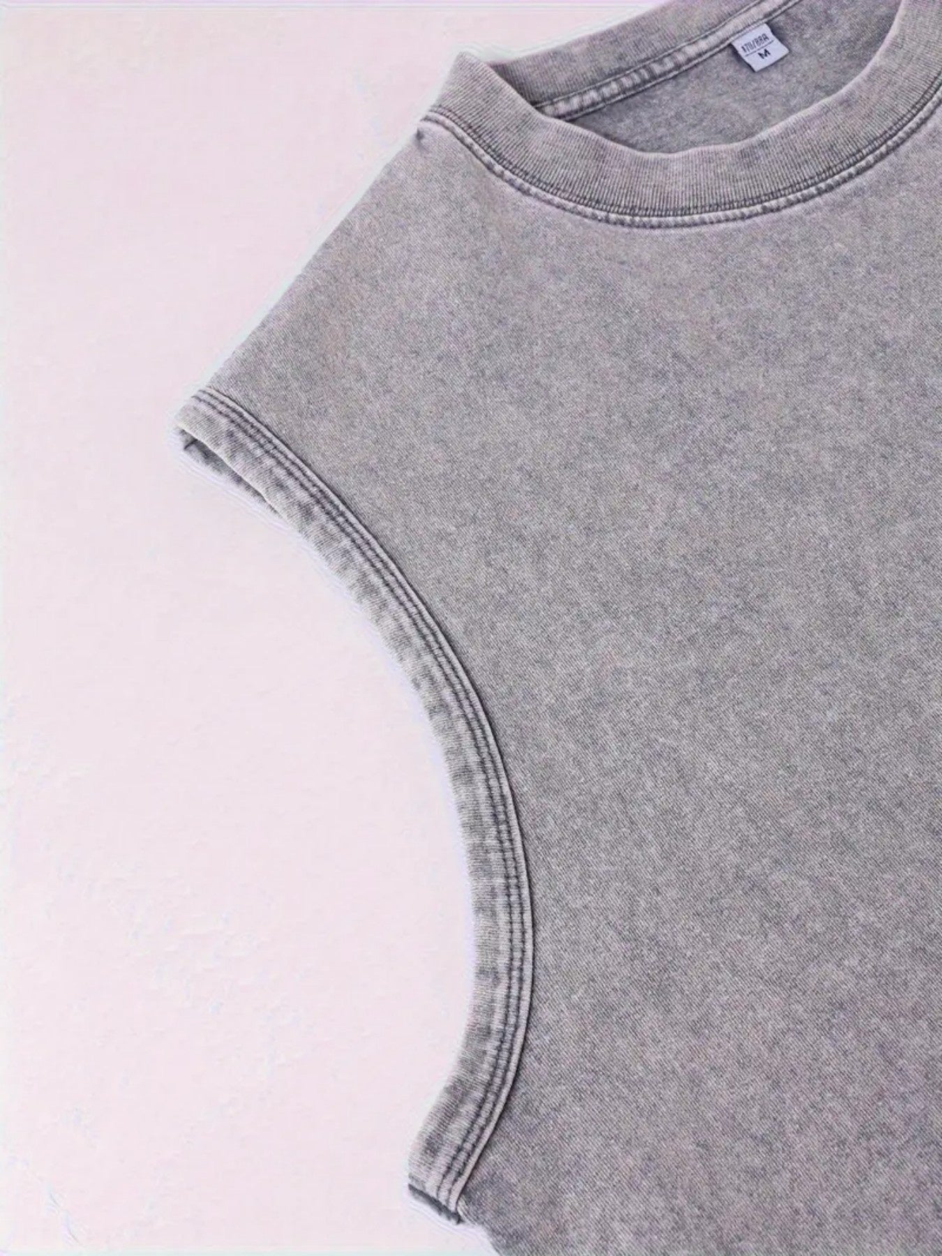 Unisex washed Key West graphic sleeveless tank top – view 6