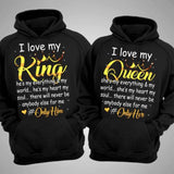 Lady black sweatshirt