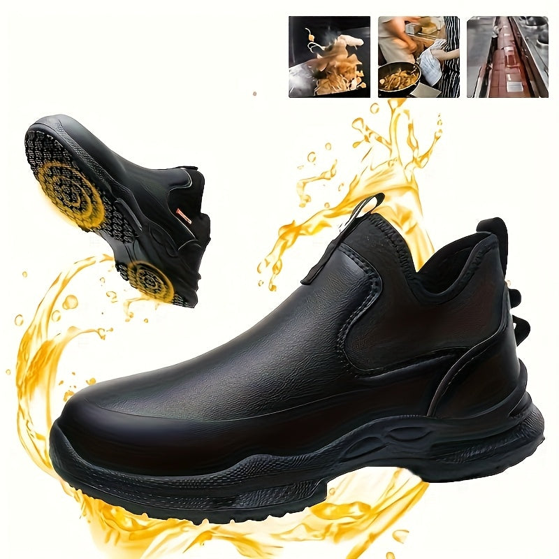 Unisex Kitchen Work Shoes - Slip-On Comfort & Durable Sole – view 4