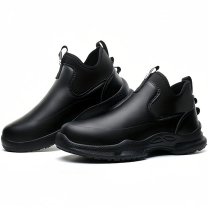 Unisex Kitchen Work Shoes - Slip-On Comfort & Durable Sole – Black option – view 2