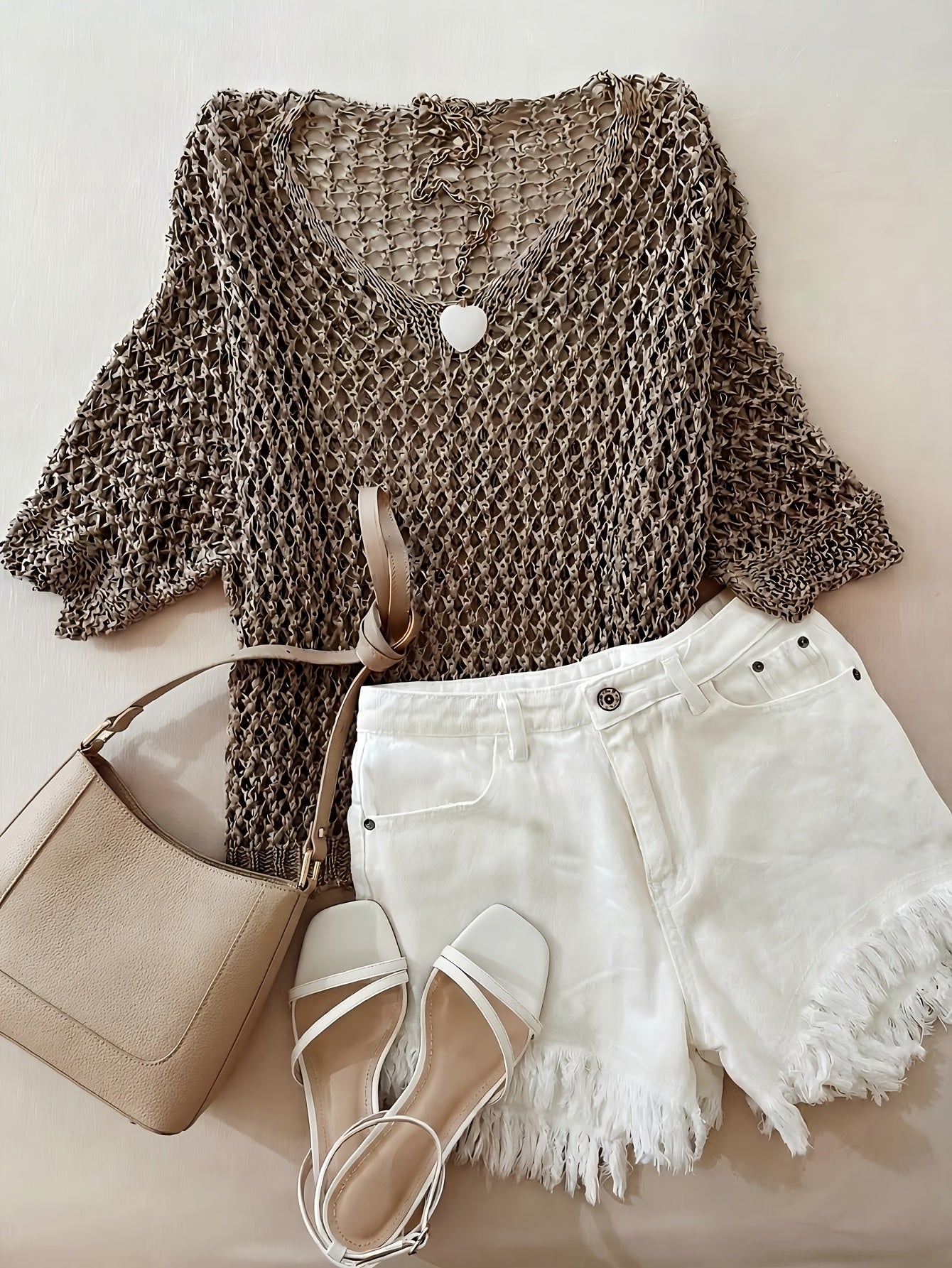 Unisex Lace Detail Shirt - Short Sleeve – view 7