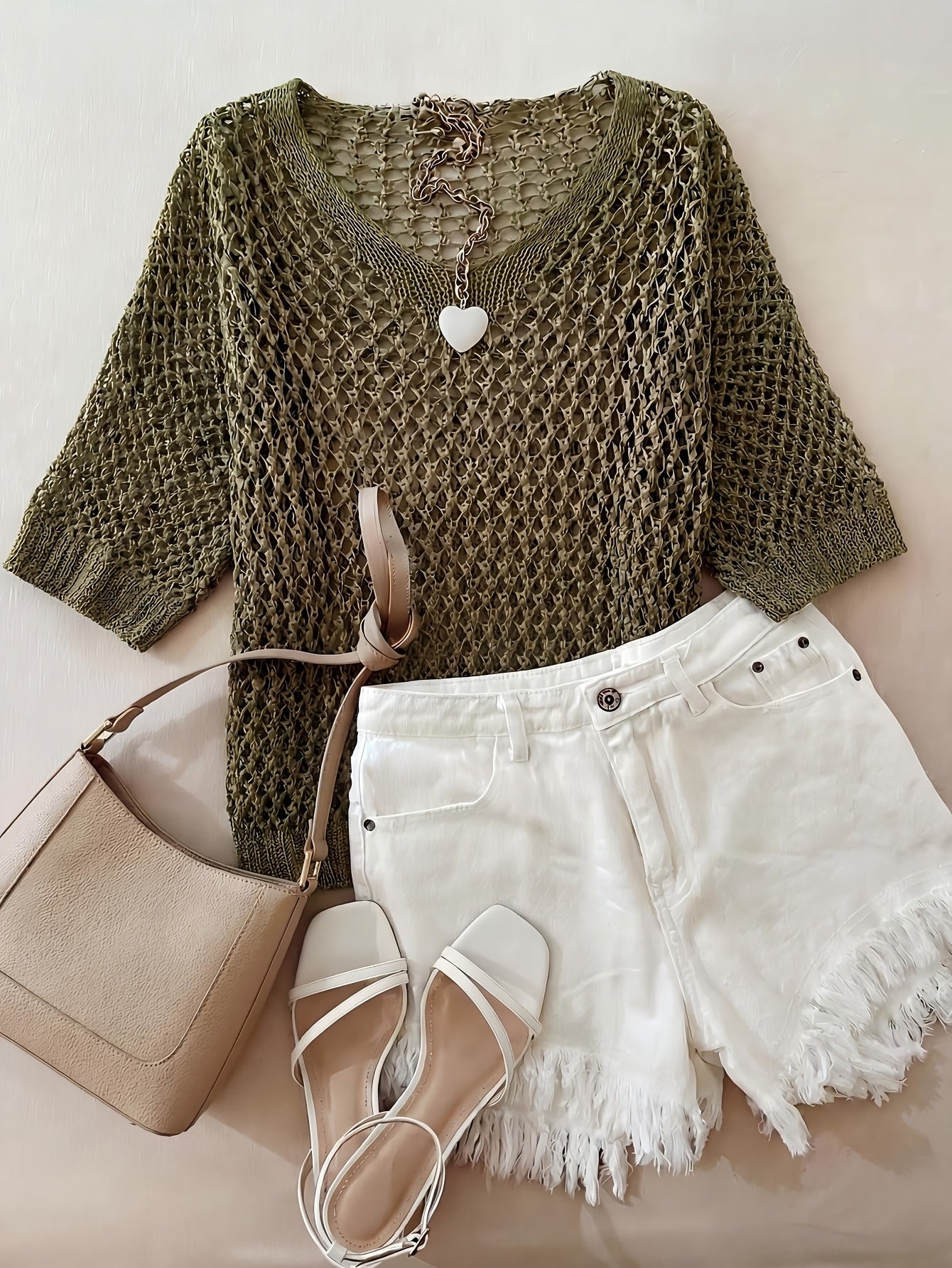 Unisex Lace Detail Shirt - Short Sleeve – view 9