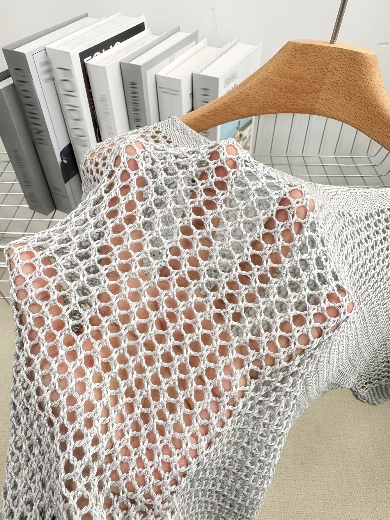 Unisex Lace Detail Shirt - Short Sleeve – view 14