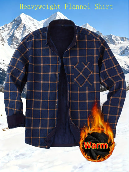 Unisex Lightweight Plaid Single-Breasted Jacket – view 17
