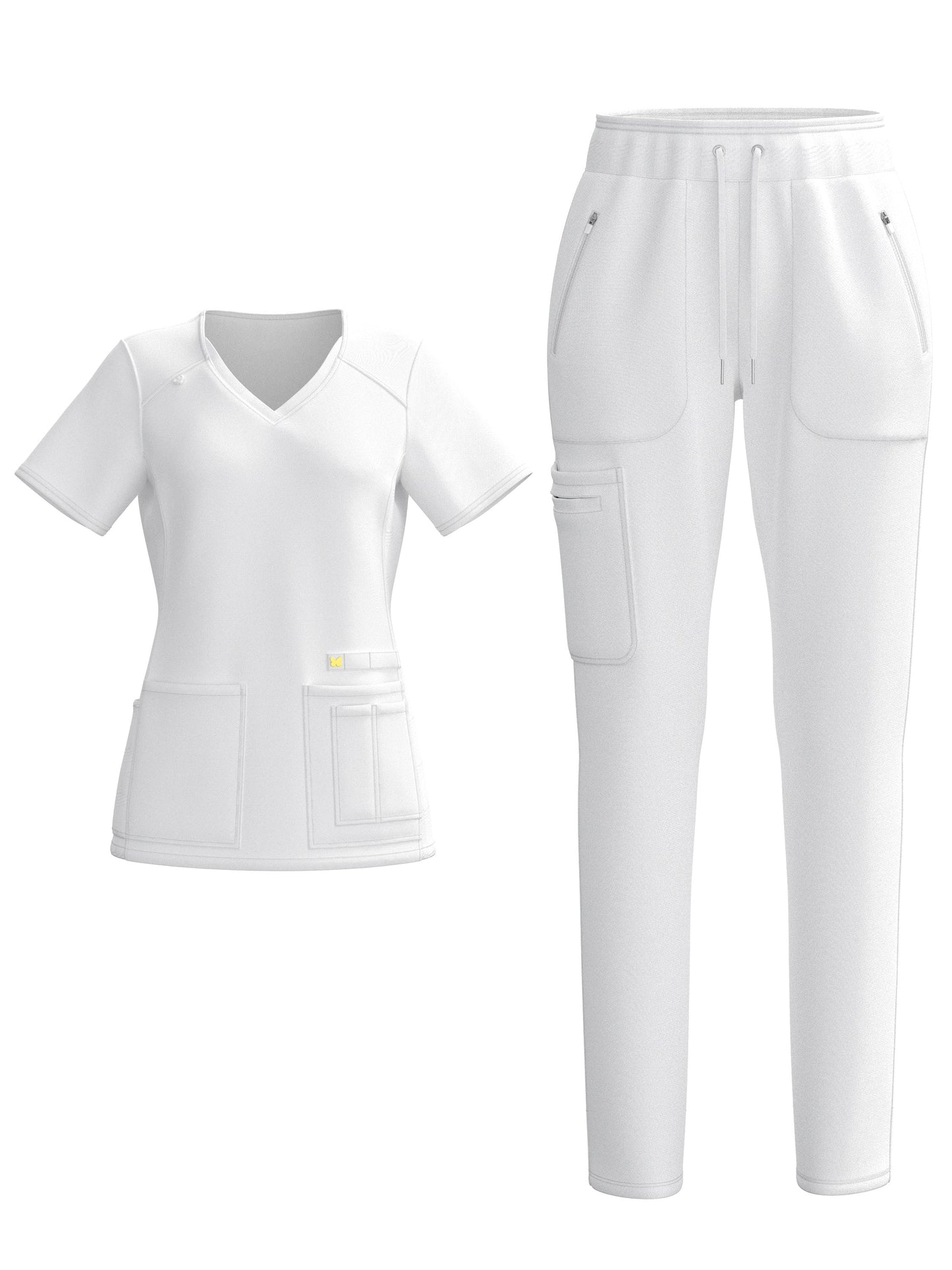 Unisex Medical Scrub Set - Coordinated – Blue option – main product image