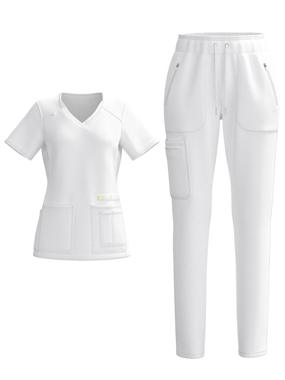 Unisex Medical Scrub Set - Coordinated – Blue option – main product image