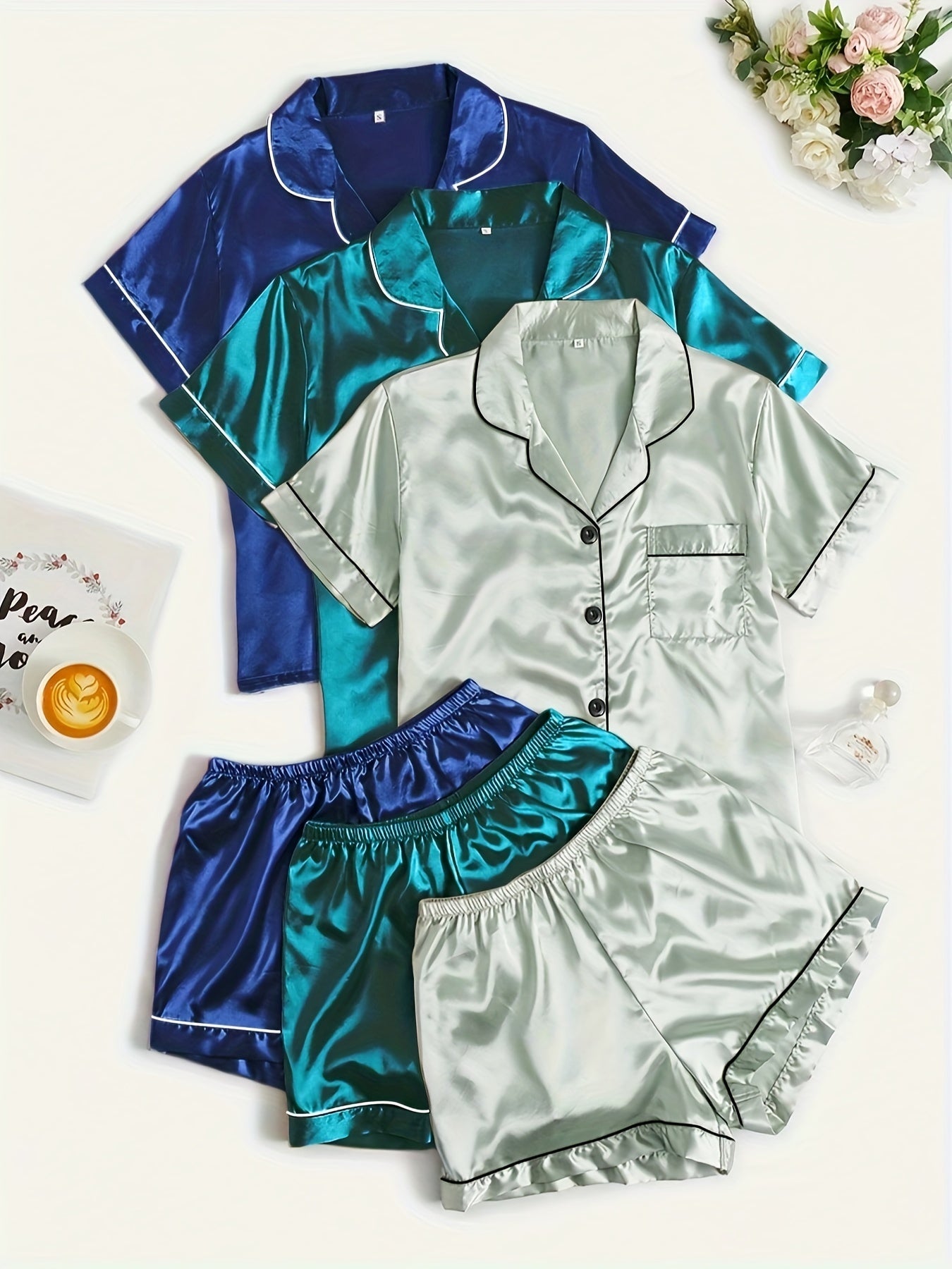 Unisex Pajama Set - Satin – view 14